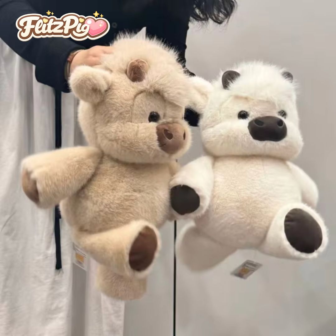 Flitzkuh® Laufendes Highlandkuh Plüschtier